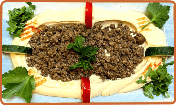 HOMOS cu CARNE de VITA (350g)